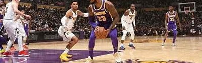  詹姆斯总得分超乔丹，湖人加时险胜掘金